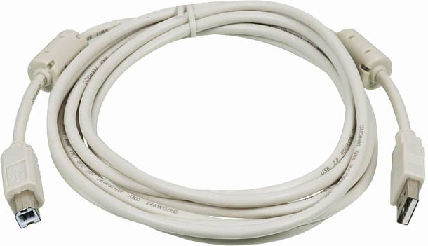Кабель NINGBO USB2.0-AM/BM-3M-MG USB A(m) USB B(m) 3м
