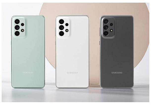 Смартфон Samsung Galaxy A73 5G 8/256 ГБ, мятный
