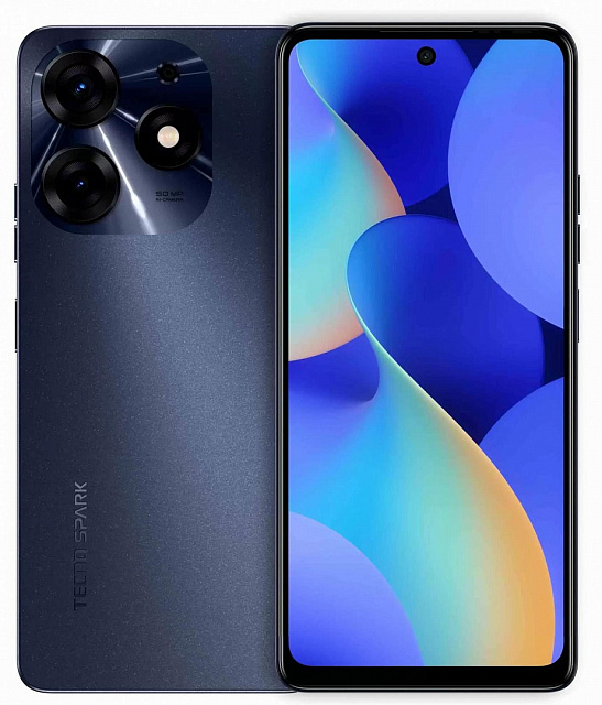 Смартфон TECNO Spark 10 Pro 4/128 ГБ, Starry Black
