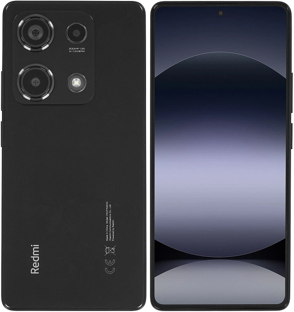 Смартфон Xiaomi Redmi Note 14S 8/256 ГБ Полночный черный
