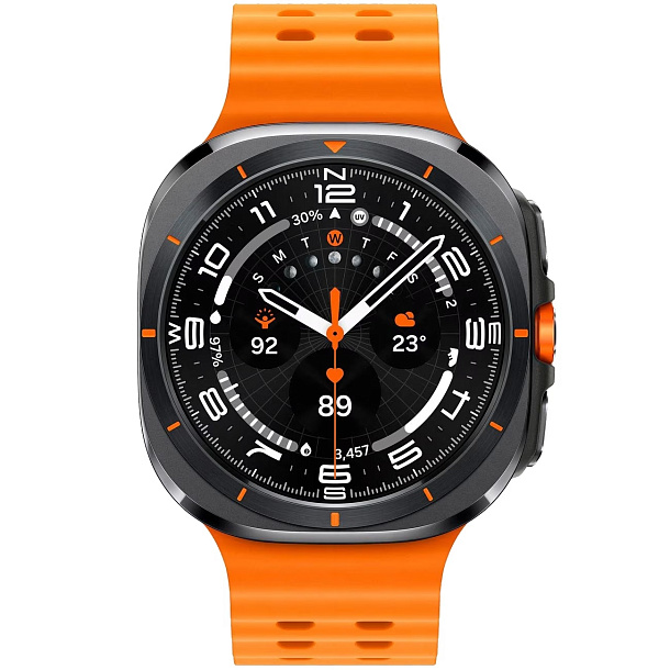 Смарт-часы Samsung Galaxy Watch Ultra (2025) LTE 47 мм, Черный титан
