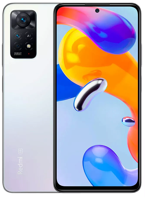 Смартфон Xiaomi Redmi Note 11 Pro 5G 6/128 ГБ Global, белый лед
