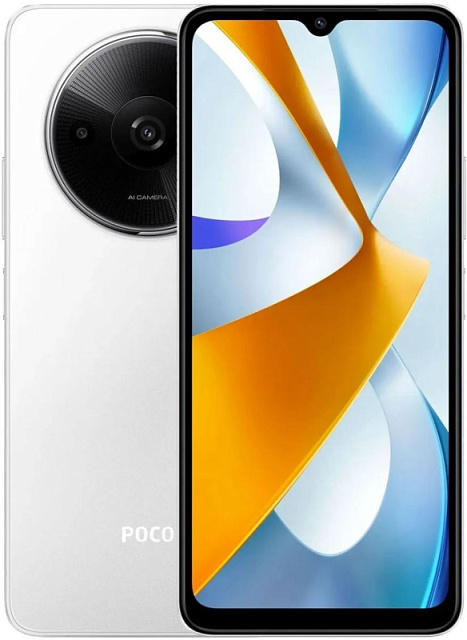 Смартфон Xiaomi POCO C61 4/128 GB, White
