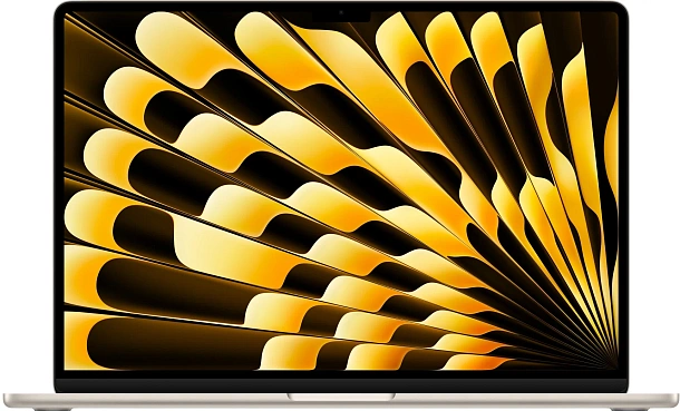 Apple MacBook Air 13" (M3 8C CPU, 10C GPU, 2024) 8 ГБ, 512 ГБ SSD, Сияющая звезда, MRXU3