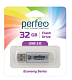 Флэш-карта USB 32GB Perfeo E01 Silver
