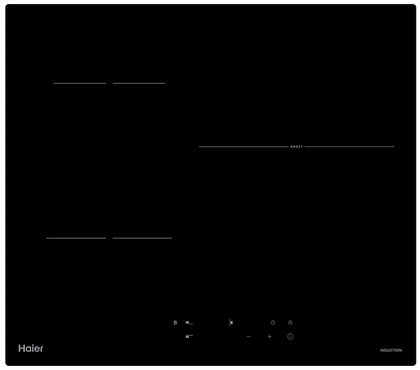 Встраиваемая панель индукционная HAIER HHK-Y63WTB