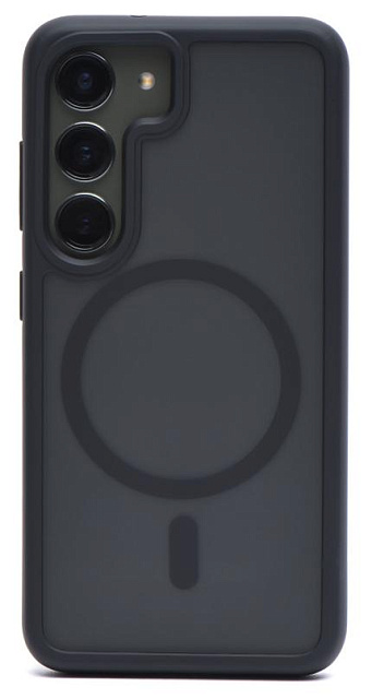 Чехол KEEPHONE чёрный полупрозрачный для Samsung S24 Plus
