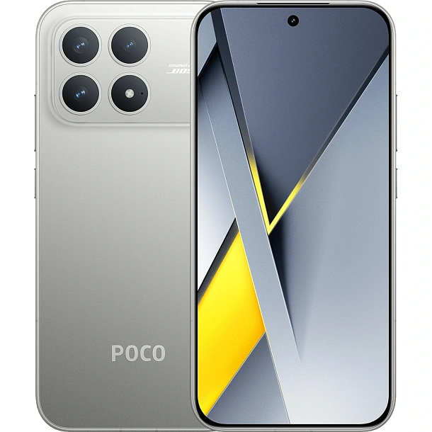 Смартфон Xiaomi POCO F8 Pro 12/256 Гб Серебристый
