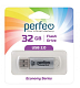 Флэш-карта USB 32GB Perfeo E01 Silver

