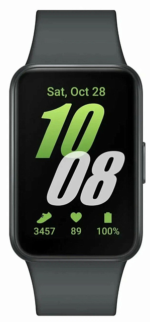 Умные часы Samsung Galaxy Fit3 R390 40мм Серые
