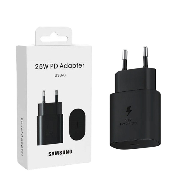 СЗУ Samsung 25 Вт Type-C, черный
