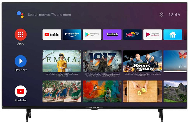 Телевизор QLED DAEWOO D43 DM55 UQPNS
