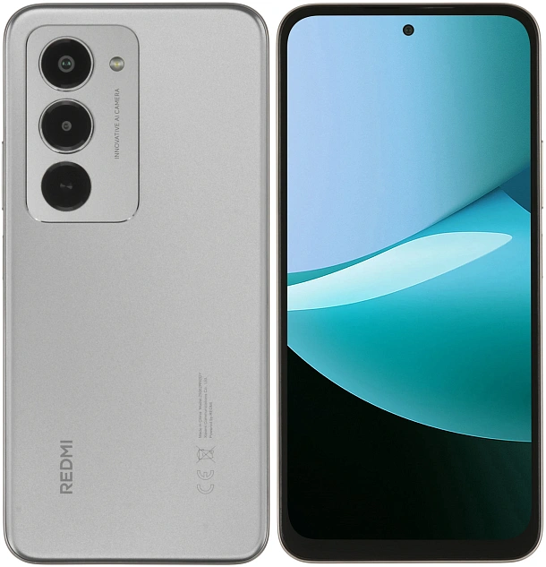 Смартфон Xiaomi Redmi 15 6/128 ГБ Серый
