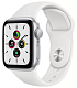 Умные часы Apple Watch SE 40 мм, серебристый/синий омут

