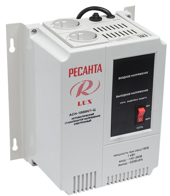 Стабилизатор напряжения Ресанта LUX АСН-1000Н\1-Ц
