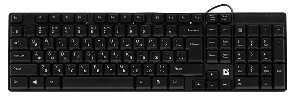 Клавиатура DEFENDER ACCENT SB-720 черная
