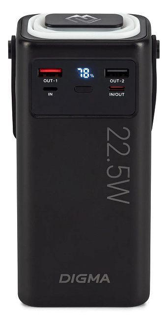 Внешний аккумулятор DIGMA DGPF30B 30000 mAh

