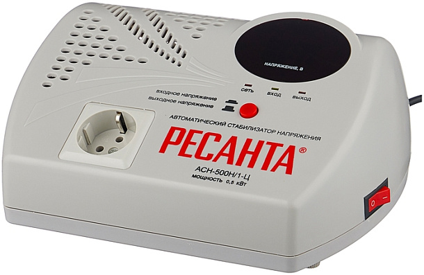 Стабилизатор напряжения Ресанта АСН-500Н1\1-Ц
