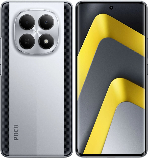 Смартфон Xiaomi POCO M8 8/256 Гб Серебристый
