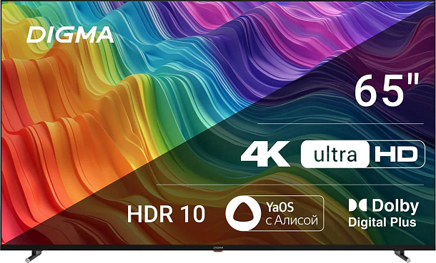 Телевизор LED DIGMA DM-65UBB33

