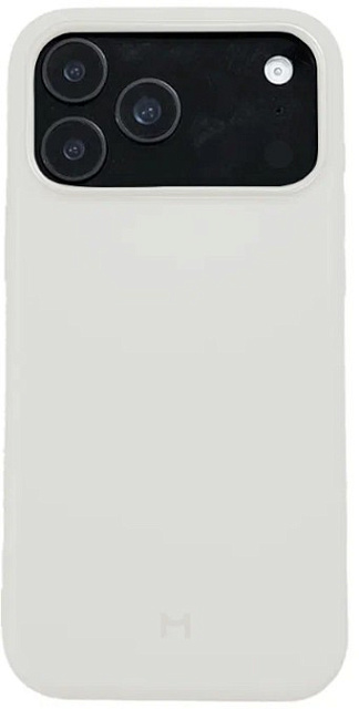 Чехол Magssory для iPhone 17 Pro Max, силикон, с MagSafe, Айвори